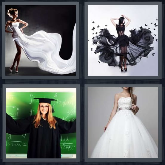 Wedding, Dress, Graduate, Bride