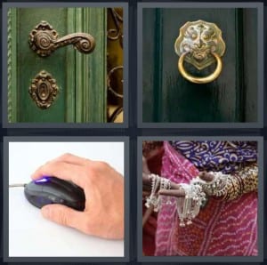 Door, Knocker, Mouse, Bangles