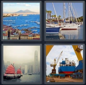 Port, Ships, Sail, Freight