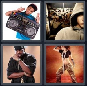 Boombox, Hoodie,  Rapper, Dancer