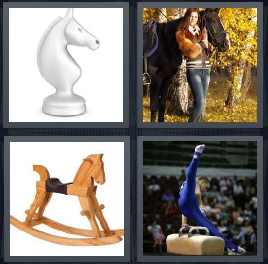 Knight, Animal, Rocking, Gymnast