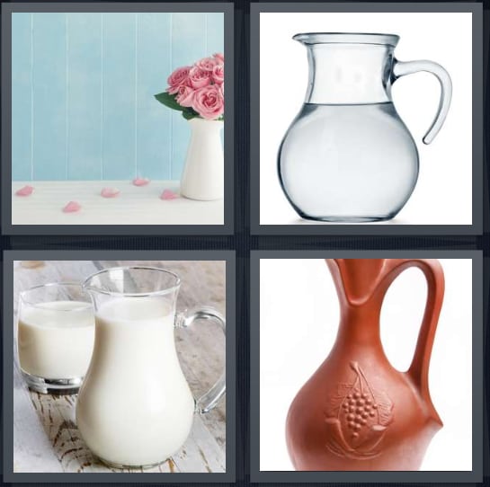 Vase, Water, Milk, Pitcher