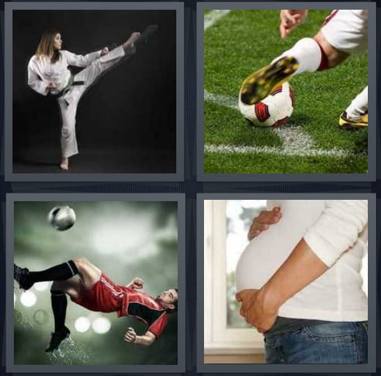 Karate, Soccer, Legs, Pregnant