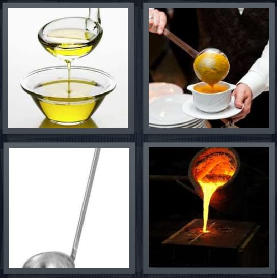 Oil, Soup, Spoon, Molten