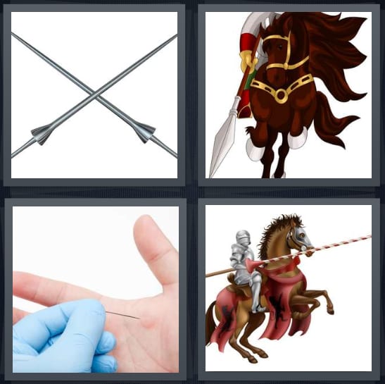 Spear, Knight, Drain, Joust