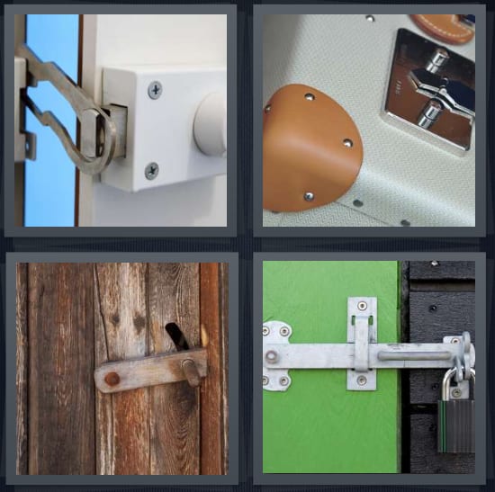 Lock, Suitcase, Wooden, Door