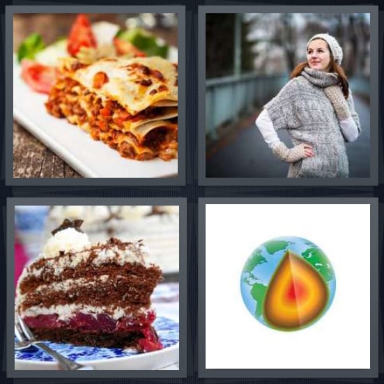 Lasagna, Sweater, Cake, Earth