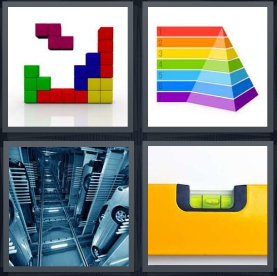 Tetris, Pyramid, Garage, Tool