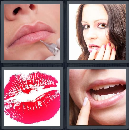 4 Pics 1 Word Answer For Collagen Face Kiss Mouth 4 Pics 1 Word Answer For Collagen Face Kiss Mouth