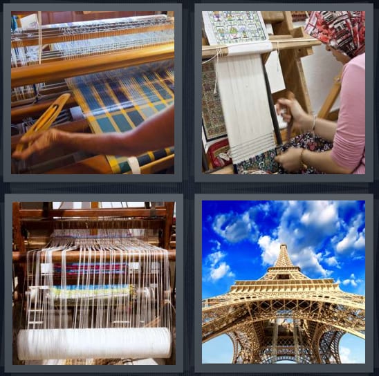Weave, Work, Thread, Eiffel Tower