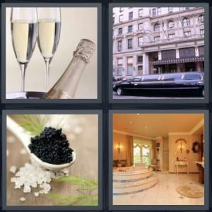 Champagne, Palace, Caviar, Elegant
