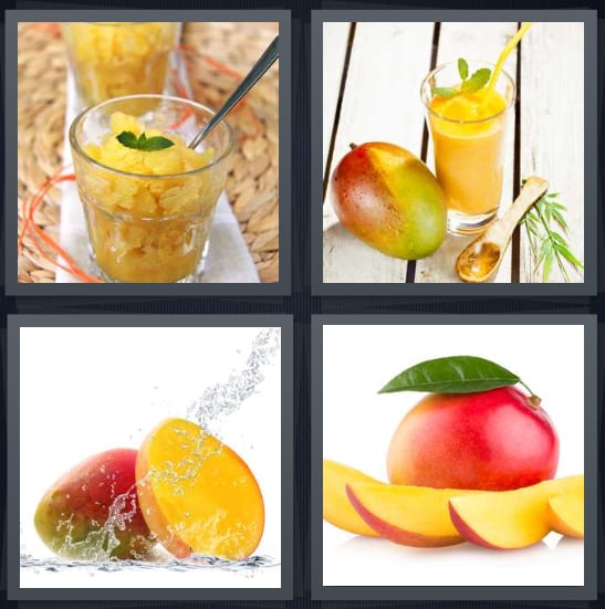 Fruit, Smoothie, Halved, Leaf