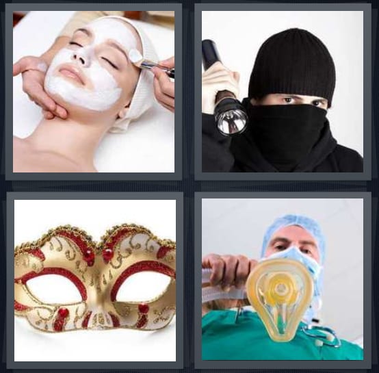 Facial, Burglar, Masquerade, Anesthesia