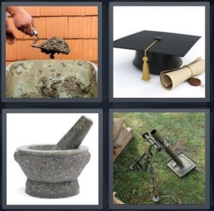 Cement, Graduation, Pestle, Survey