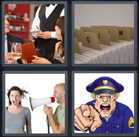 4 pics 1 word 5 letters closed door