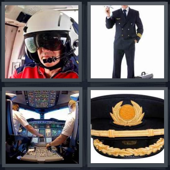 Captain, Crew, Aviator, Hat