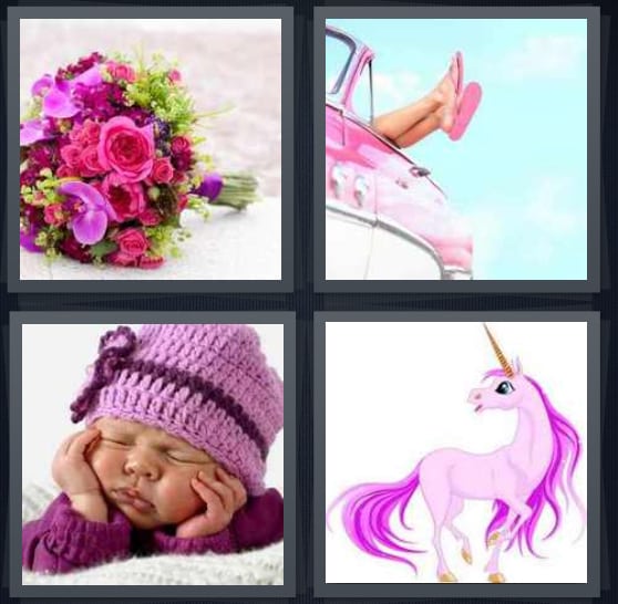 Flowers, Flip Flops, Baby, Unicorn