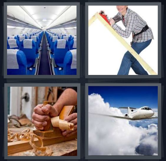 Aisle, Carpenter, Shavings, Airplane