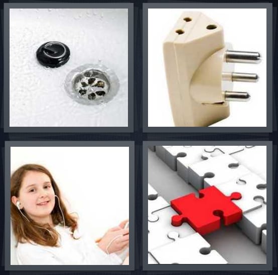 Drain, Outlet, Headphones, Puzzle