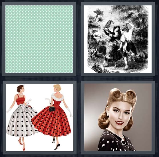 Dots, Dancing, Dresses, Vintage