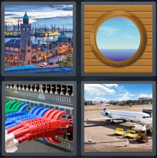 Dock, Window, Hub, Plane