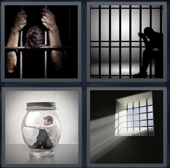 Prisoner, Jail, Jar, Bars