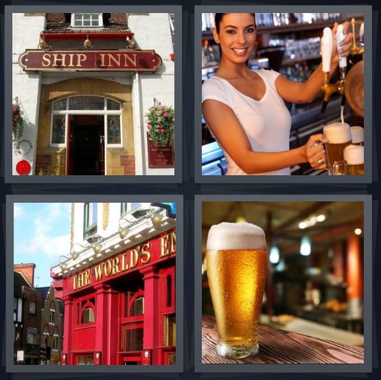 Ships Inn, Bartender, Bar, Beer