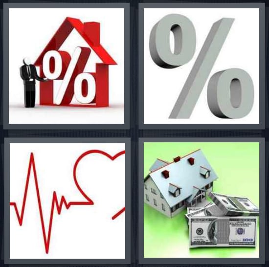 Mortgage, Percentage, Heartbeat, House