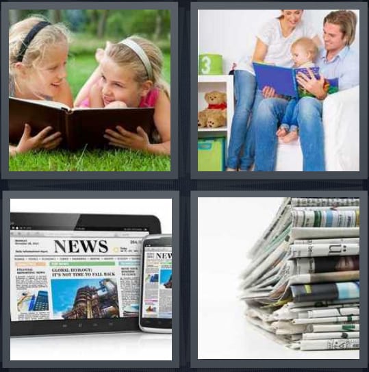 Book, Family, News, Paper