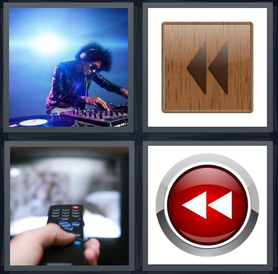 DJ, Backwards, Remote, Button