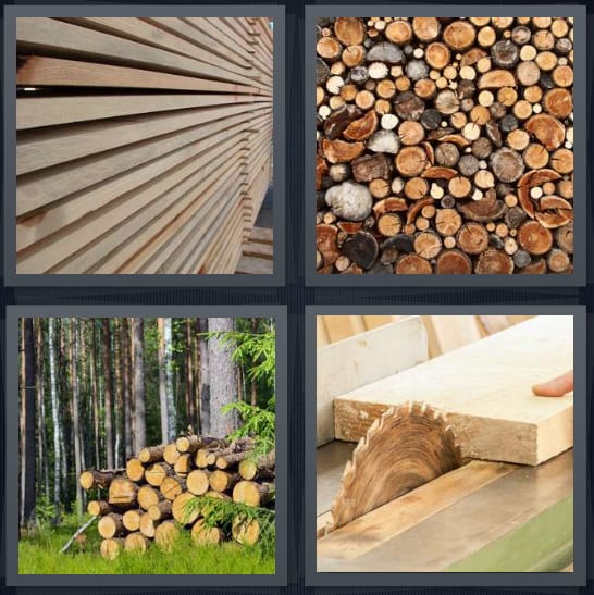 Lumber, Logs, Firewood, Saw