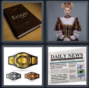 Book, Queen, Belt, Newspaper