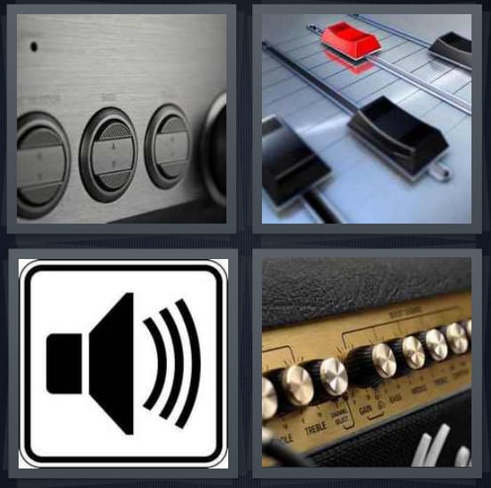 Buttons, Mixer, Sound, Amp
