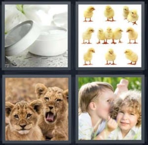 Cream, Chicks, Lions, Children