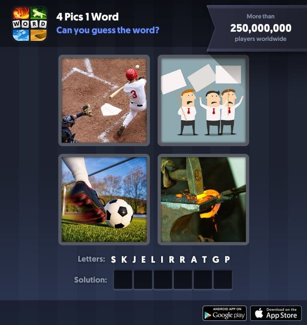 4 Pics 1 Word Daily Puzzle, November 11, 2018 Cuba Answers - strike