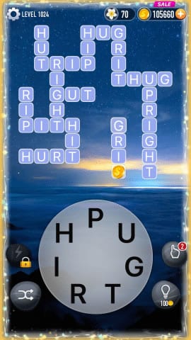 Word Crossy Level 1024 Answers