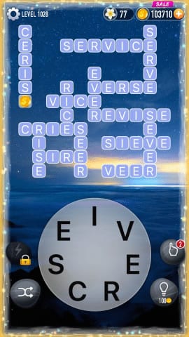 Word Crossy Level 1028 Answers