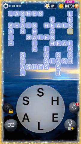 Word Crossy Level 1033 Answers