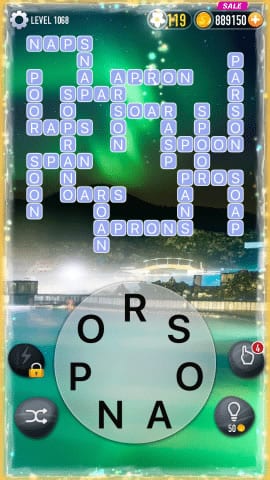 Word Crossy Level 1068 Answers