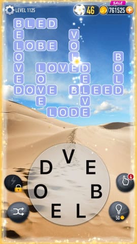 Word Crossy Level 1125 Answers