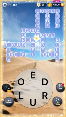 Word Crossy Level 1127 Answers