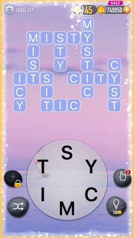 Word Crossy Level 117 Answers