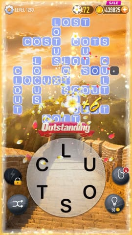 Word Crossy Level 1263 Answers