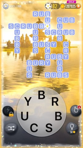 Word Crossy Level 1368 Answers