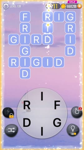 Word Crossy Level 139 Answers