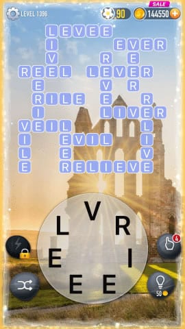 Word Crossy Level 1396 Answers