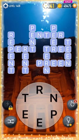 Word Crossy Level 1439 Answers