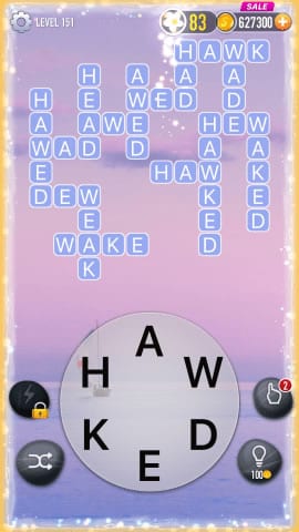 Word Crossy Level 151 Answers