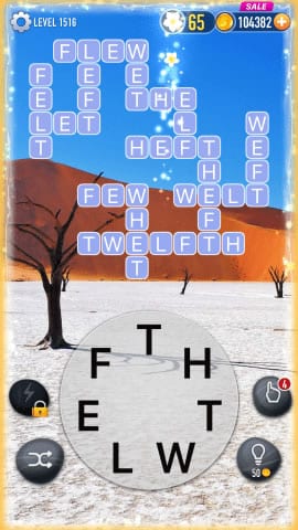 Word Crossy Level 1516 Answers