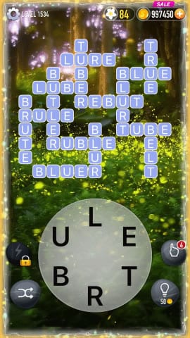 Word Crossy Level 1534 Answers